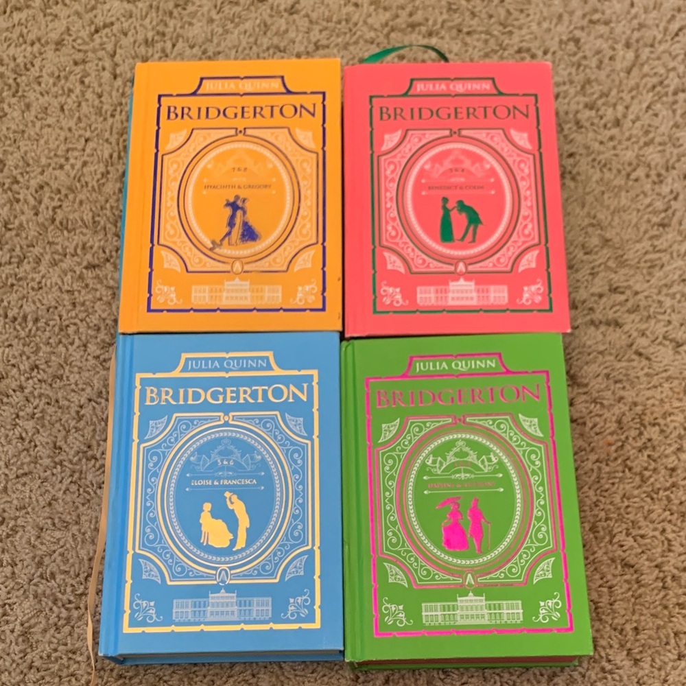 Bridgerton Book Set - limited edition Covers all books
